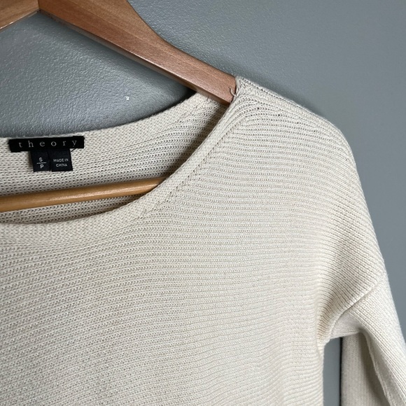 Theory Lorinna Cotton Cashmere Sweater - Picture 7 of 12